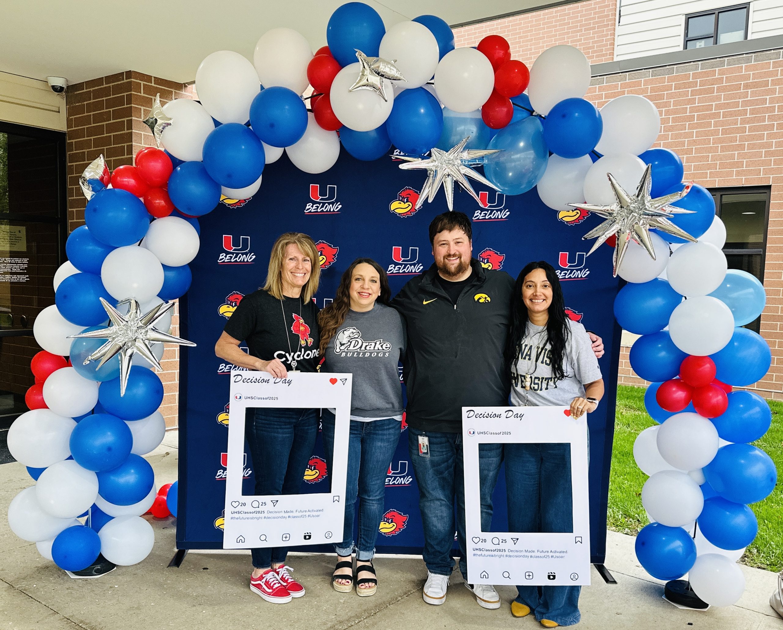 UHS Counselors during UHS Decision Day