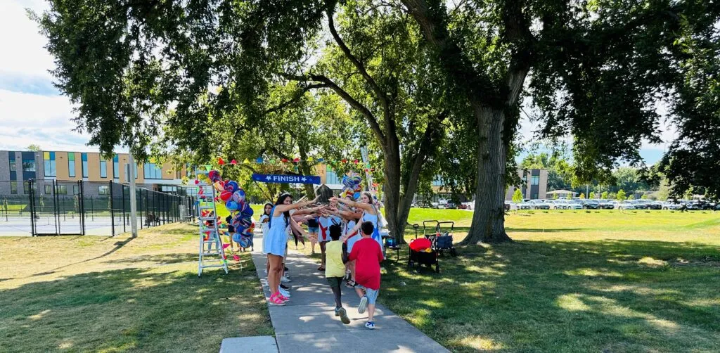 Valerius Fun Run End of Race