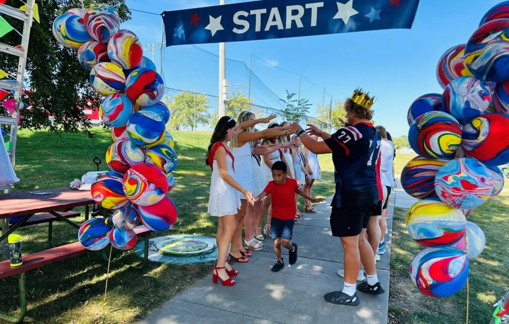 Valerius Fun Run Start of Race