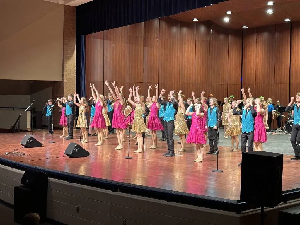 Urbandale Middle School Variety Show Student Performance