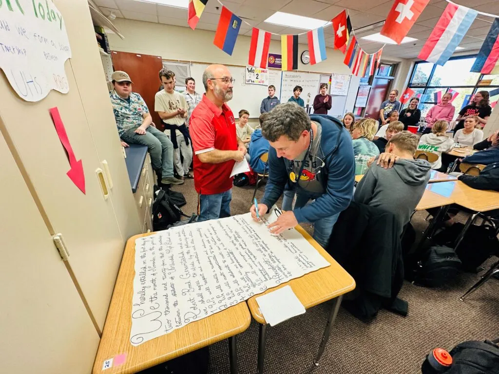 UHS Farewell Celebration for Students Visiting From Germany